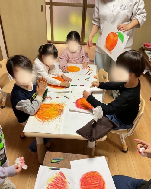 似顔絵やんばのお絵描き教室